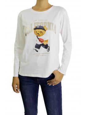 t shirt con stampa "California"